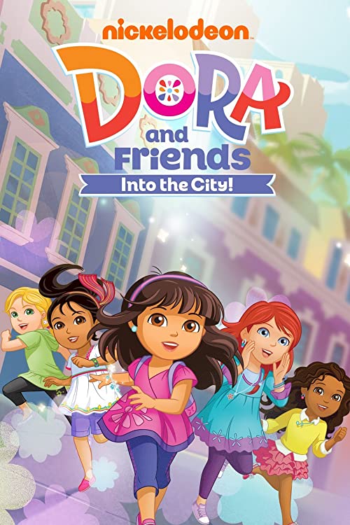 dora and friends into the city girl`s dragon in the school