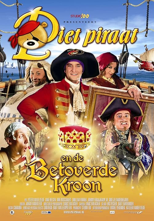 Piet Piraat en de betoverde kroon